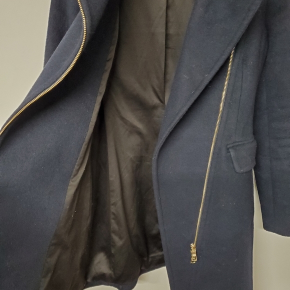 Club Monaco Navy Josette Wool Peacoat XS - Picture 7 of 12